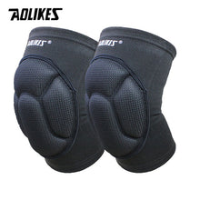 Load image into Gallery viewer, AOLIKES 1Pair Thicked Football Volleyball Extreme Sports Ski Knee Pads Fitness Knee Support Cycling Knee Protector Kneepad