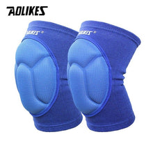 Load image into Gallery viewer, AOLIKES 1Pair Thicked Football Volleyball Extreme Sports Ski Knee Pads Fitness Knee Support Cycling Knee Protector Kneepad