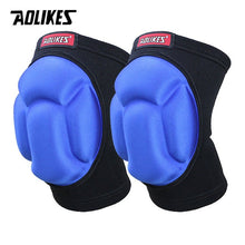 Load image into Gallery viewer, AOLIKES 1Pair Thicked Football Volleyball Extreme Sports Ski Knee Pads Fitness Knee Support Cycling Knee Protector Kneepad