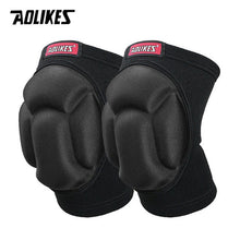 Load image into Gallery viewer, AOLIKES 1Pair Thicked Football Volleyball Extreme Sports Ski Knee Pads Fitness Knee Support Cycling Knee Protector Kneepad