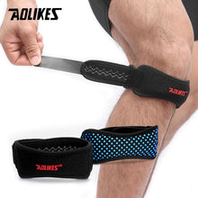 Load image into Gallery viewer, AOLIKES 1PCS Adjustable Knee Strap Patellar Tendon Pressurized Protector Support Slider Pad rodilla Guard Badminton Running