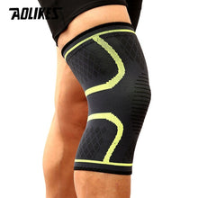 Load image into Gallery viewer, AOLIKES 1PCS Fitness Running Cycling Knee Support Braces Elastic Nylon Sport Compression Knee Pad Sleeve For Basketball