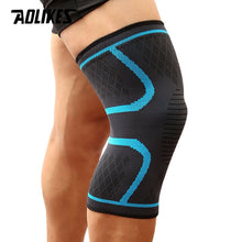 Load image into Gallery viewer, AOLIKES 1PCS Fitness Running Cycling Knee Support Braces Elastic Nylon Sport Compression Knee Pad Sleeve For Basketball
