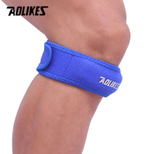 Load image into Gallery viewer, AOLIKES 1PCS Adjustable Knee Patella Cushioning Neoprene Band Knee Support Sports  Running Knee Brace Pads