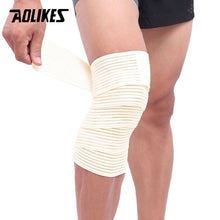 Load image into Gallery viewer, AOLIKES 1PCS Elastic Bandage Tape Sport Knee Support Strap Shin Guard Compression Protector For Ankle Leg Wrist Wrap
