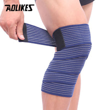 Load image into Gallery viewer, AOLIKES 1PCS Elastic Bandage Tape Sport Knee Support Strap Shin Guard Compression Protector For Ankle Leg Wrist Wrap