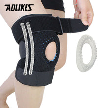 Load image into Gallery viewer, AOLIKES 1PCS Meniscus Knee Pads Silica Gel Kneepads Hiking Running Basketball Knee Support Breathable Sports Knee Protector