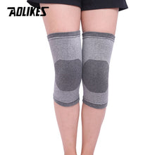 Load image into Gallery viewer, AOLIKES 1Pair Elasticated Knee Pads Knee Support Brace Leg Arthritis Injury GYM Sleeve Elasticated Bandage Ankle Brace Support