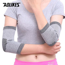Load image into Gallery viewer, AOLIKES 1Pair Elasticated Knee Pads Knee Support Brace Leg Arthritis Injury GYM Sleeve Elasticated Bandage Ankle Brace Support